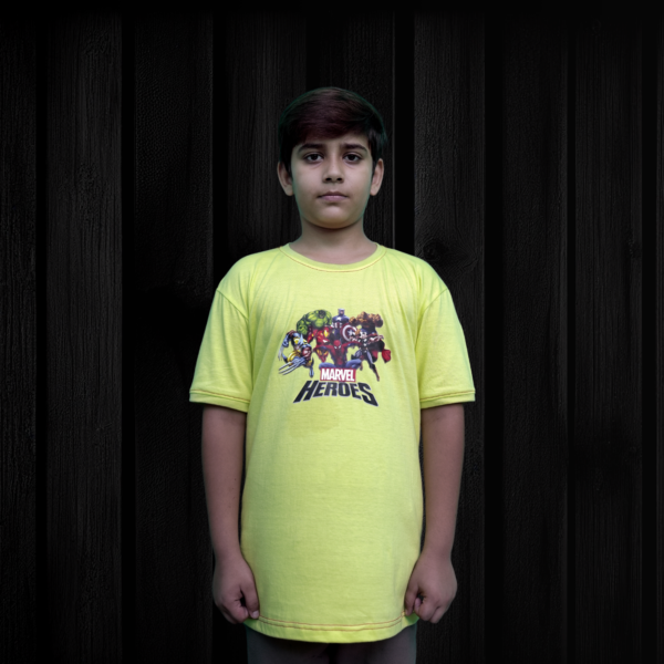 BOYS COTTON JERSEY T-SHIRT H/S MARVEL
