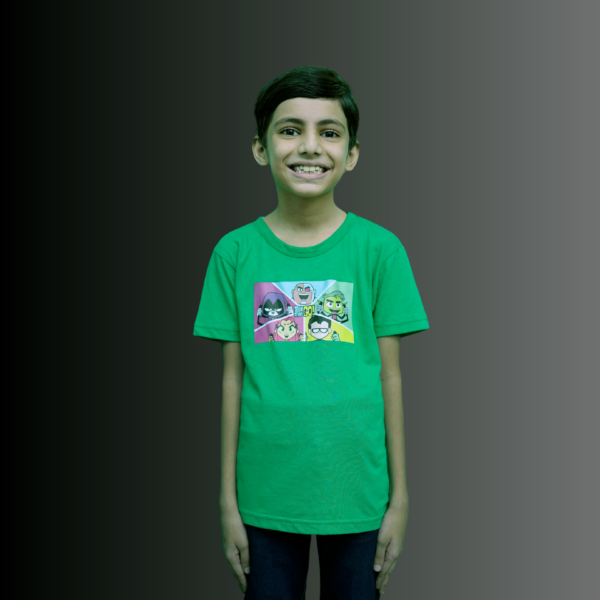 BOYS COTTON JERSEY T-SHIRT H/S TEEN TITANS GO